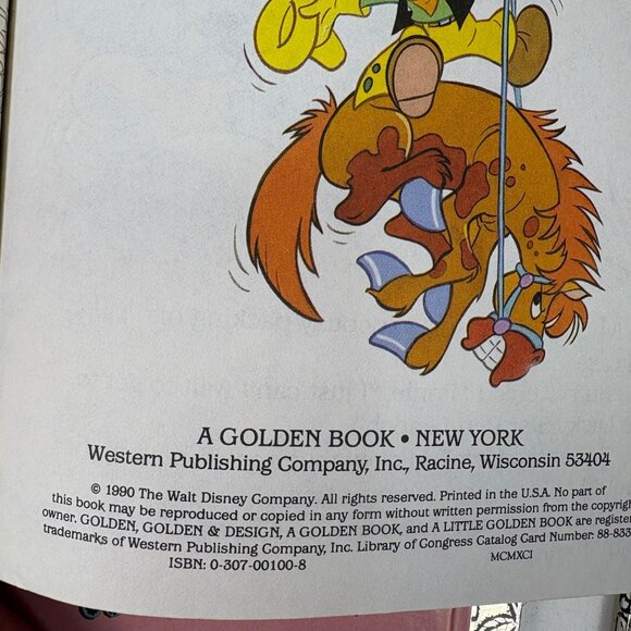 Vintage 10 Little Golden Book Disney Lot Mickey Goofy Donald Nursery Tales Pets - Picture 7 of 9